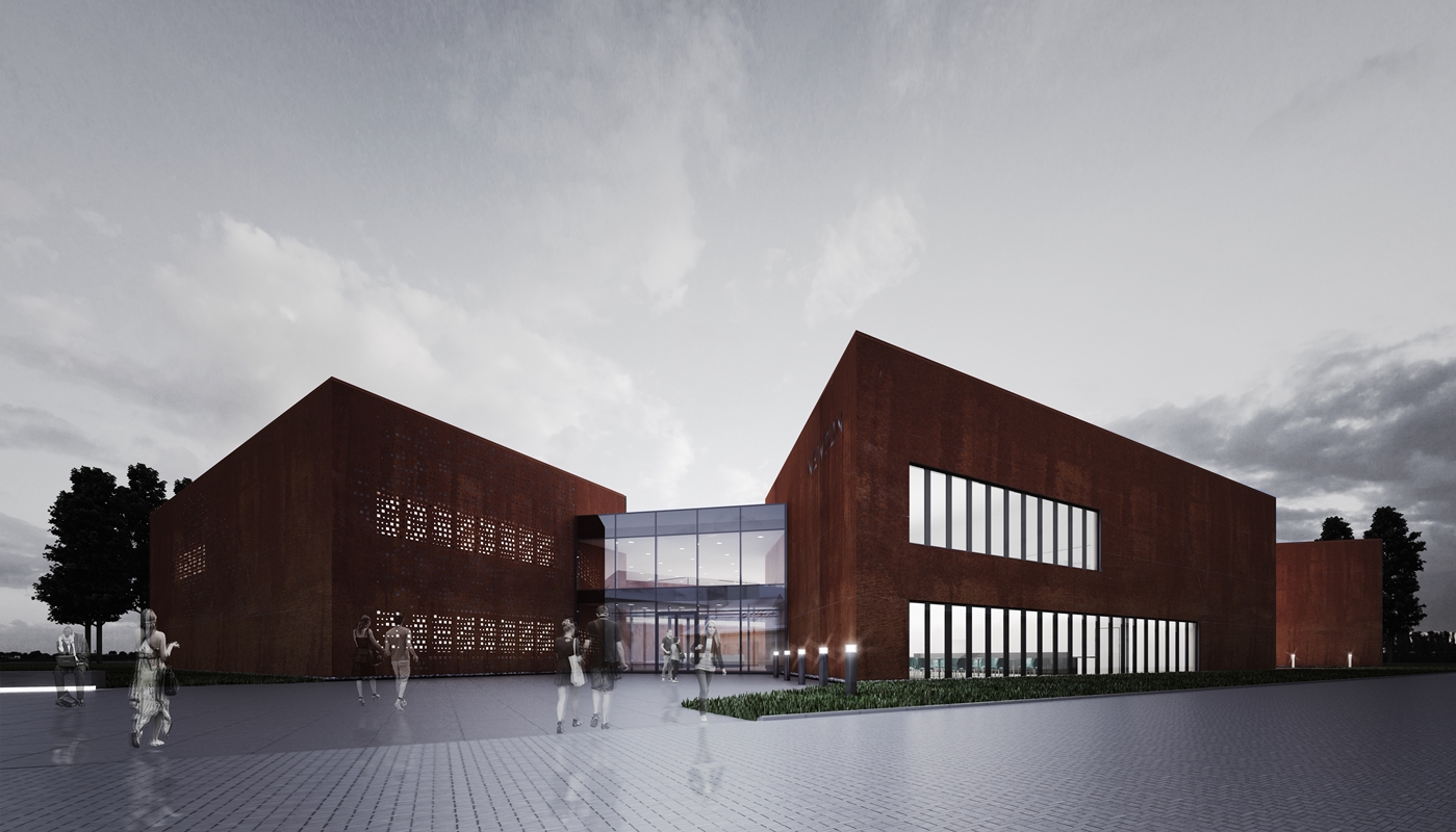 Biblioteka, sale wykładowe oraz laboratoria informatyczne czyli nowy kompleks budynków PO