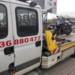 Zderzenie osobowej skody i motocykla na ul. Budowlanych w Opolu