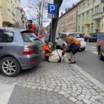 Potracenie seniorki na ul. Kościuszki w Opolu