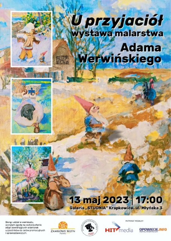 Prace Adama Werwińskeigo już niebawem pojawią się w Galerii „STUDNIA” w Krapkowicach