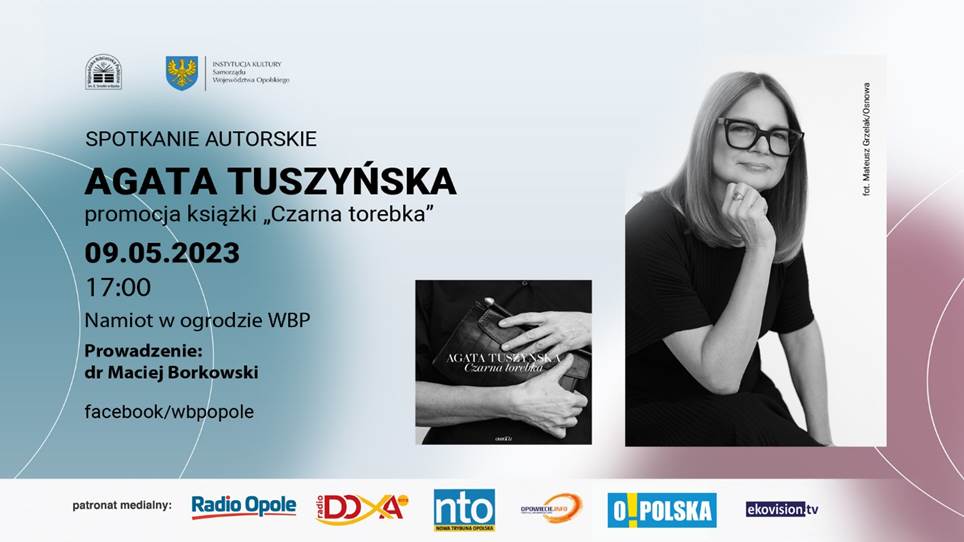Spotkanie z autorką powieści &#8222;Czarna torebka&#8221; w WBP Opole