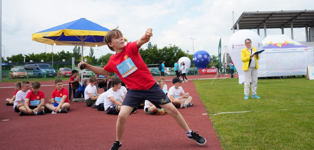 Ponad 400 młodych zawodników rywalizowało w Opolu podczas zawodów lekkoatletycznych