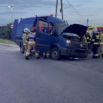 Zderzenie busa z samochodem ciężarowym na ul. Wrocławskiej w Opolu