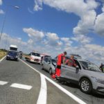 Zderzenie dwóch samochodów na obwodnicy Opola