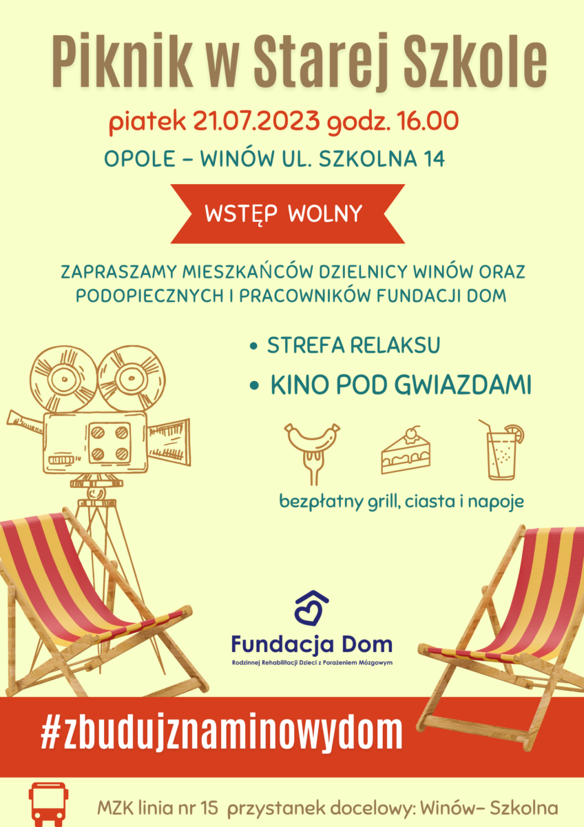 Fundacja DOM zaprasza w piątek na piknik do Winowa