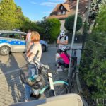 Potrącenie rowerzysty na skrzyżowaniu ulic Jana Styki i Niemodlińskiej w Opolu