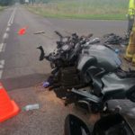 Śmiertelny wypadek pod Mikolinem, nie żyje 37-letni motocyklista