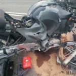 Śmiertelny wypadek pod Mikolinem, nie żyje 37-letni motocyklista