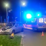 Zderzenie taksówki z samochodem osobowym na skrzyżowaniu w Opolu