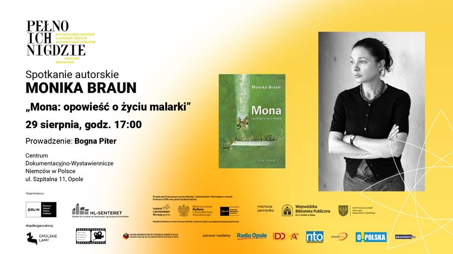 Spotkanie z Moniką Braun i zakończenie wystawy prac Miry Żelechower-Aleksiun