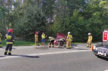 Zderzenie seata z volkswagenem w Walidrogach