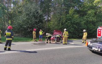 Zderzenie seata z volkswagenem w Walidrogach Zderzenie seata z volkswagenem w Walidrogach