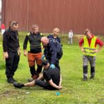 Agresywny mężczyzna biegał po terenie oczyszczalni ścieków w Opolu