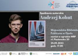 Spotkanie z Andrzejem Kohutem, autorem książki „Ameryka. Dom podzielony” w WBP