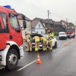 Zderzenie hondy i dacii na ul. Wygonowej w Opolu