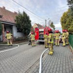 Pożar domu ul.Wyczółkowskiego w Opolu