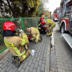 Pożar domu ul.Wyczółkowskiego w Opolu