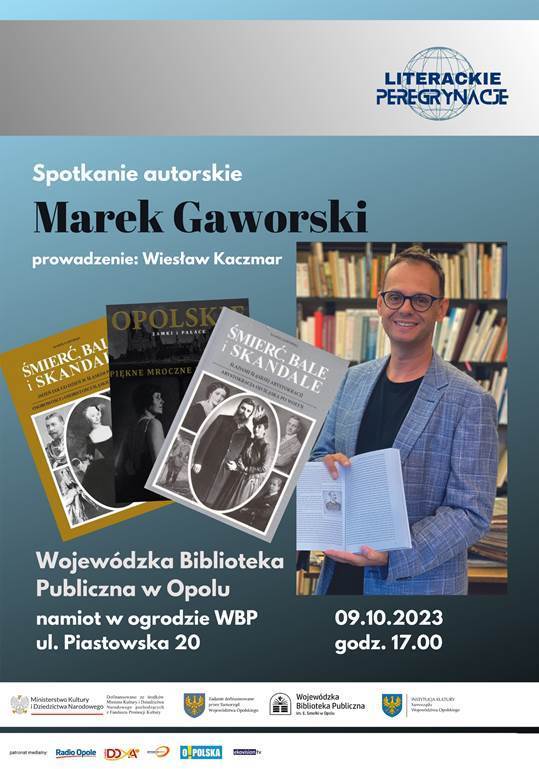 Spotkanie z Markiem Gaworskim w WBP Opole