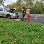 Zderzenie skody i chevroleta na ul. Wrocławskiej w Opolu