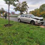 Zderzenie skody i chevroleta na ul. Wrocławskiej w Opolu