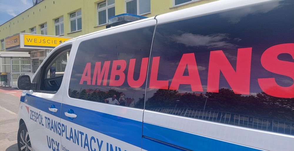 Ambulans transplantacyjny pod USK Opole