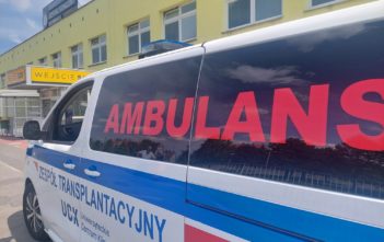 Ambulans transplantacyjny pod USK Opole