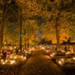 1 listopada o zmierzchu cmentarz w Opolu-Czarnowąsach robił wrażenie [GALERIA]