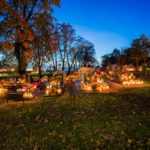 1 listopada o zmierzchu cmentarz w Opolu-Czarnowąsach robił wrażenie [GALERIA]