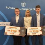 Uczniowie z Dobrzenia Małego mistrzami Polski w konkursie BHP