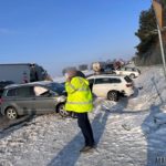 Zderzenie trzech samochodów w Zimnicach Wielkich