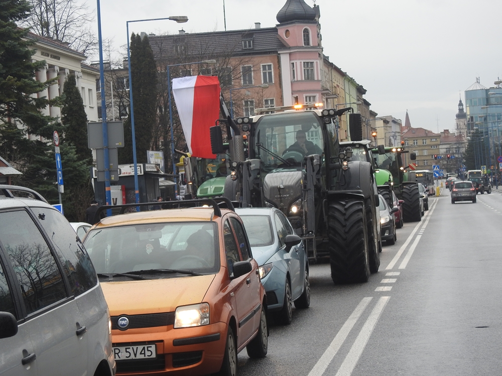 Nie zapowiadali wjazdu do Opola &#8211; protest rolników