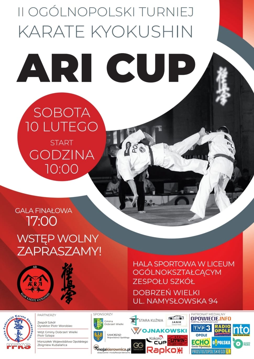 W Dobrzeniu zawalczą karatecy z całej Polski. Turniej już 10 lutego