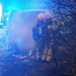 Pożar busa na ul. Armii Krajowej w Opolu