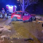 Zderzenie dwóch aut na ul. Oświęcimskiej w Opolu
