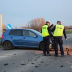 Zderzenie dwóch samochodów na ul. Krapkowickiej w Opolu