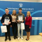 Uczniowie z Zespołu Szkół w Dobrzeniu Wielkim zostali laureatami konkursu o prawach pracy