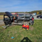 Wypadek w Bierdzanach zderzyły się dwa samochody osobowe