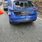 Karambol w Jełowej, zderzyło się pięć pojazdów