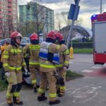W Opolu na ul. Chabrów zderzyły się osobówka i autobus MZK