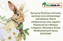 Życzenia wielkanocne firmy ECOKOM