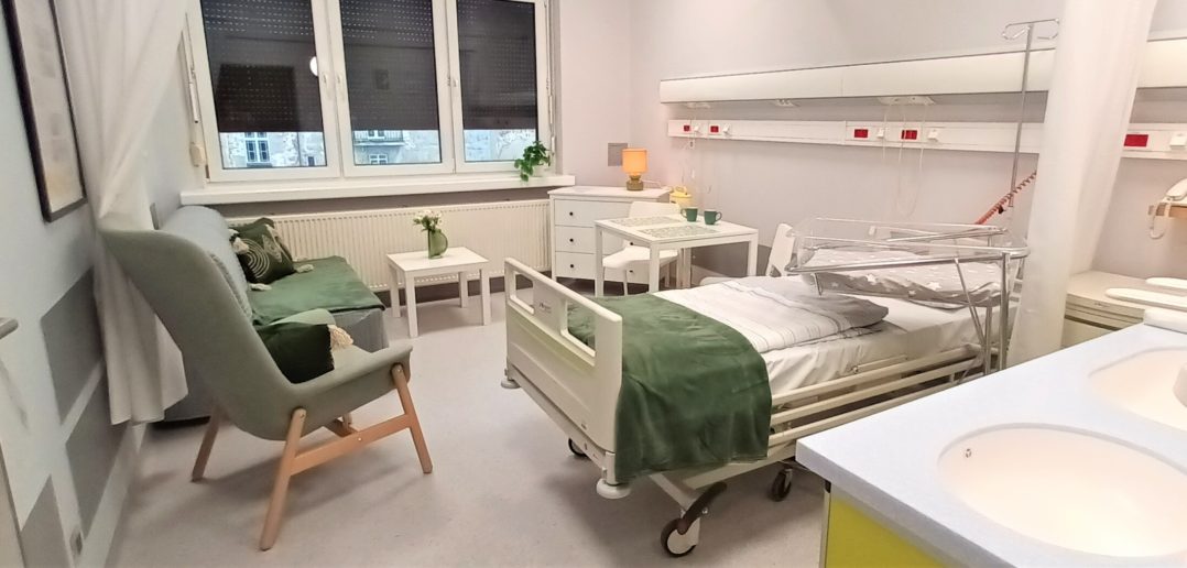 Pokoje rodzinne w opolskiej porodówce, można je wynająć za dodatkową opłatą