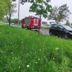 Wypadek na ul. Wrocławskiej w Opolu, dwie osoby poszkodowane