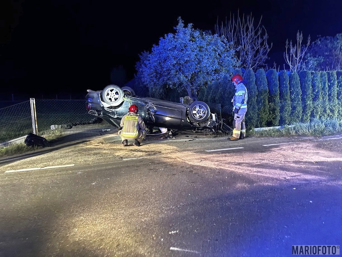 Nietrzeźwa 20-latka dachowała audi na trasie Świerkle – Czarnowąsy