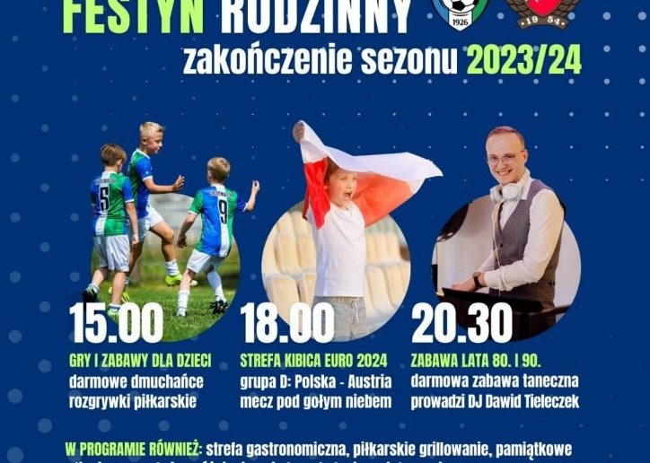 Rodzinne zakończenie sezonu piłkarskiego