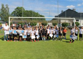 Młodzi piłkarze na „Mini Mistrzostwach Europy”