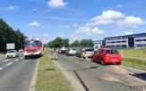 Zderzenie trzech samochodów na ul. Częstochowskiej w Opolu