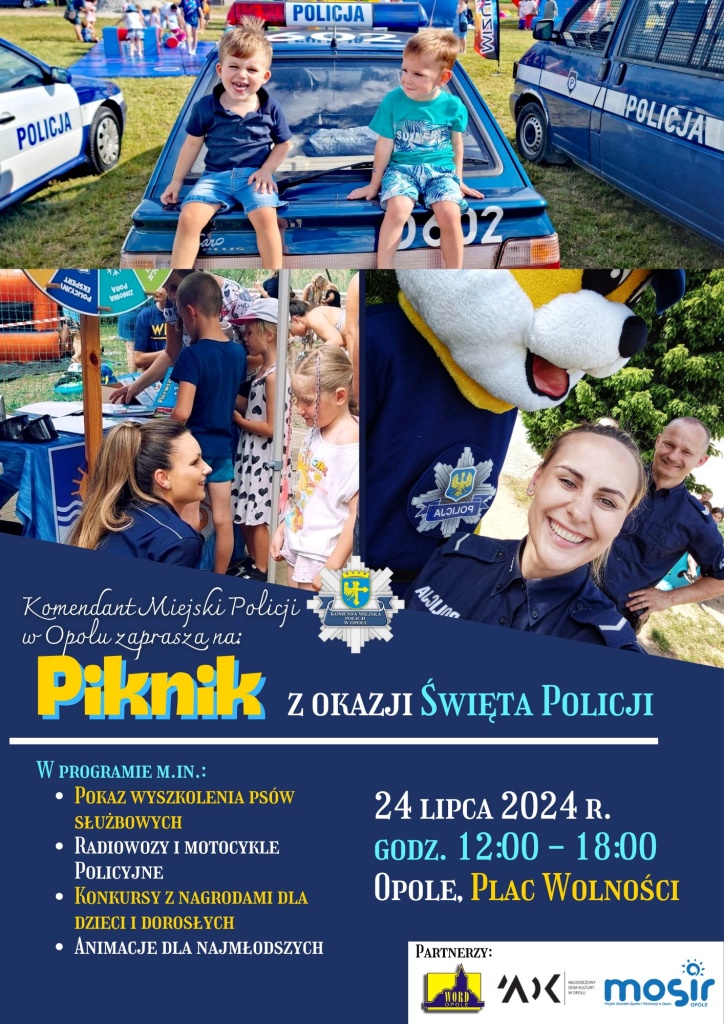 Piknik z okazji Święta Policji w Opolu