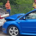 Zderzenie dwóch aut na ul. Mieszka I w Opolu
