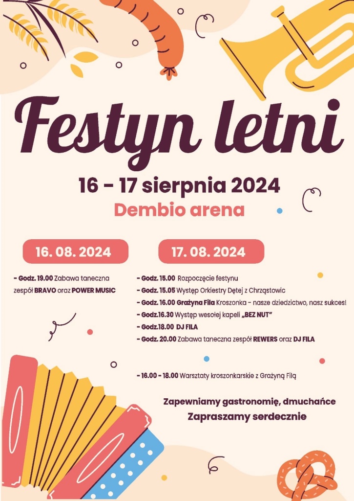 Festyn letni w Dębiu