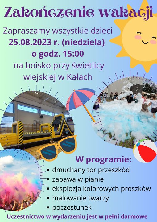 Zakończenie wakacji w Kałach